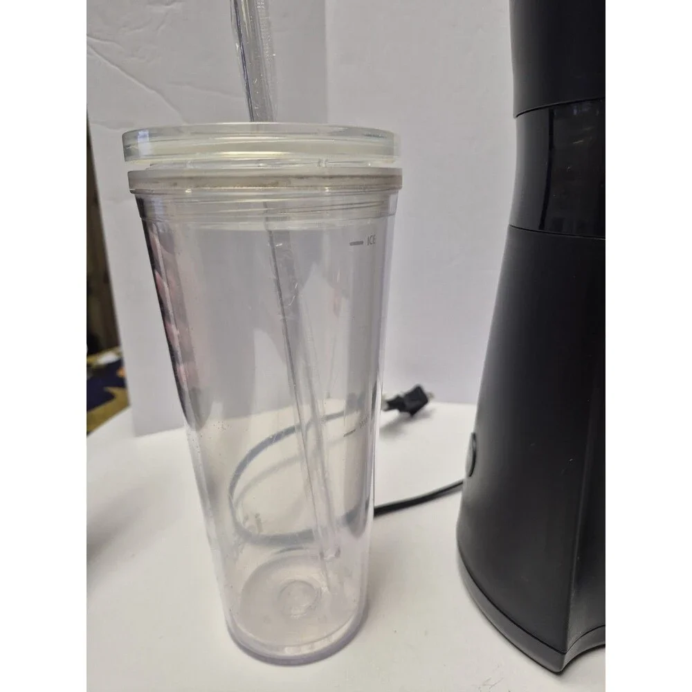 used Mr Coffee Iced Coffee Maker BVMC-ICMBL-AM w Original Tumbler Tested Works
